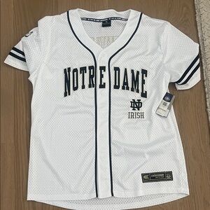 Colosseum White Notre Dame Jersey